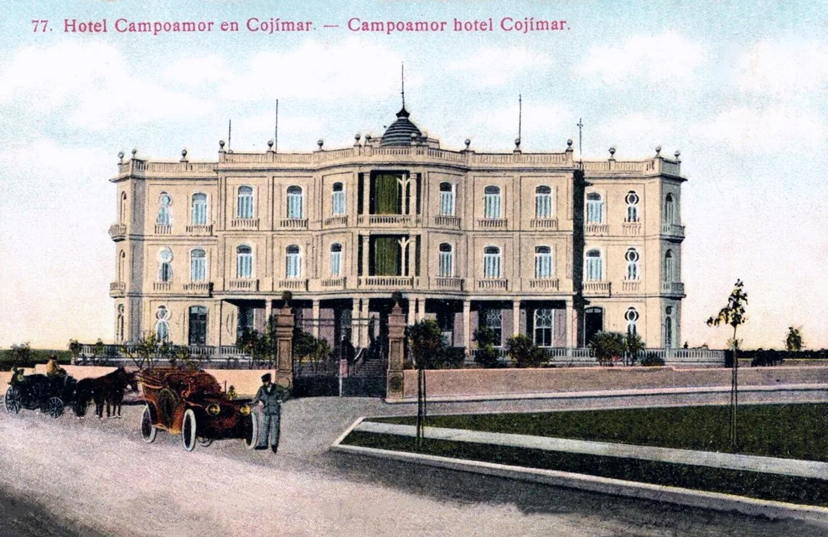 Historic Hotel Campoamor postcard
